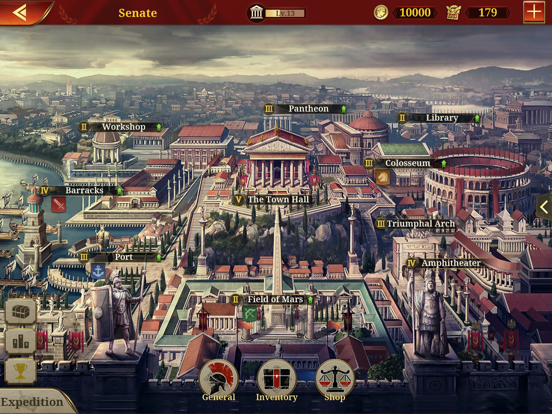 Great Conqueror: Rome iPad app afbeelding 8