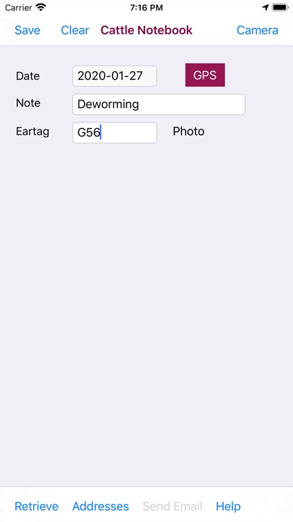 Cattle Notebook for iPhone screenshot-5