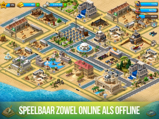 Paradise City: Simulation Game iPad app afbeelding 5