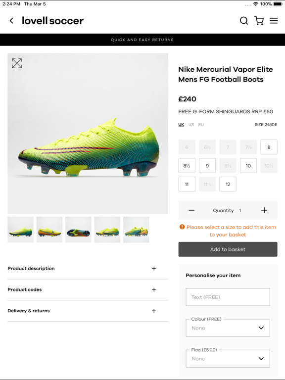 Screenshot #6 pour Lovell Soccer