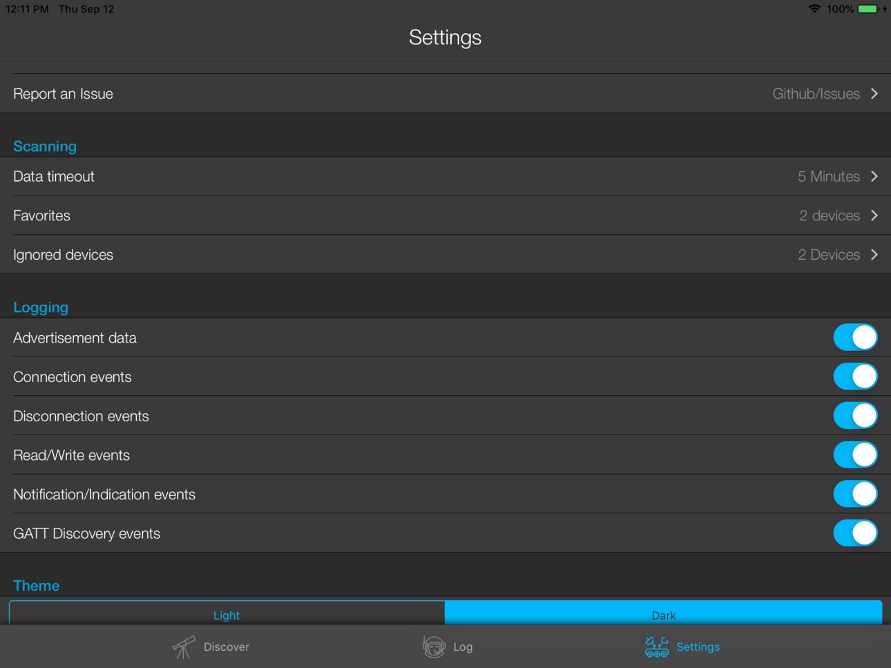 iPad screenshot