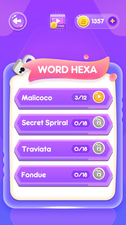 Word Hexa Cross screenshot-5