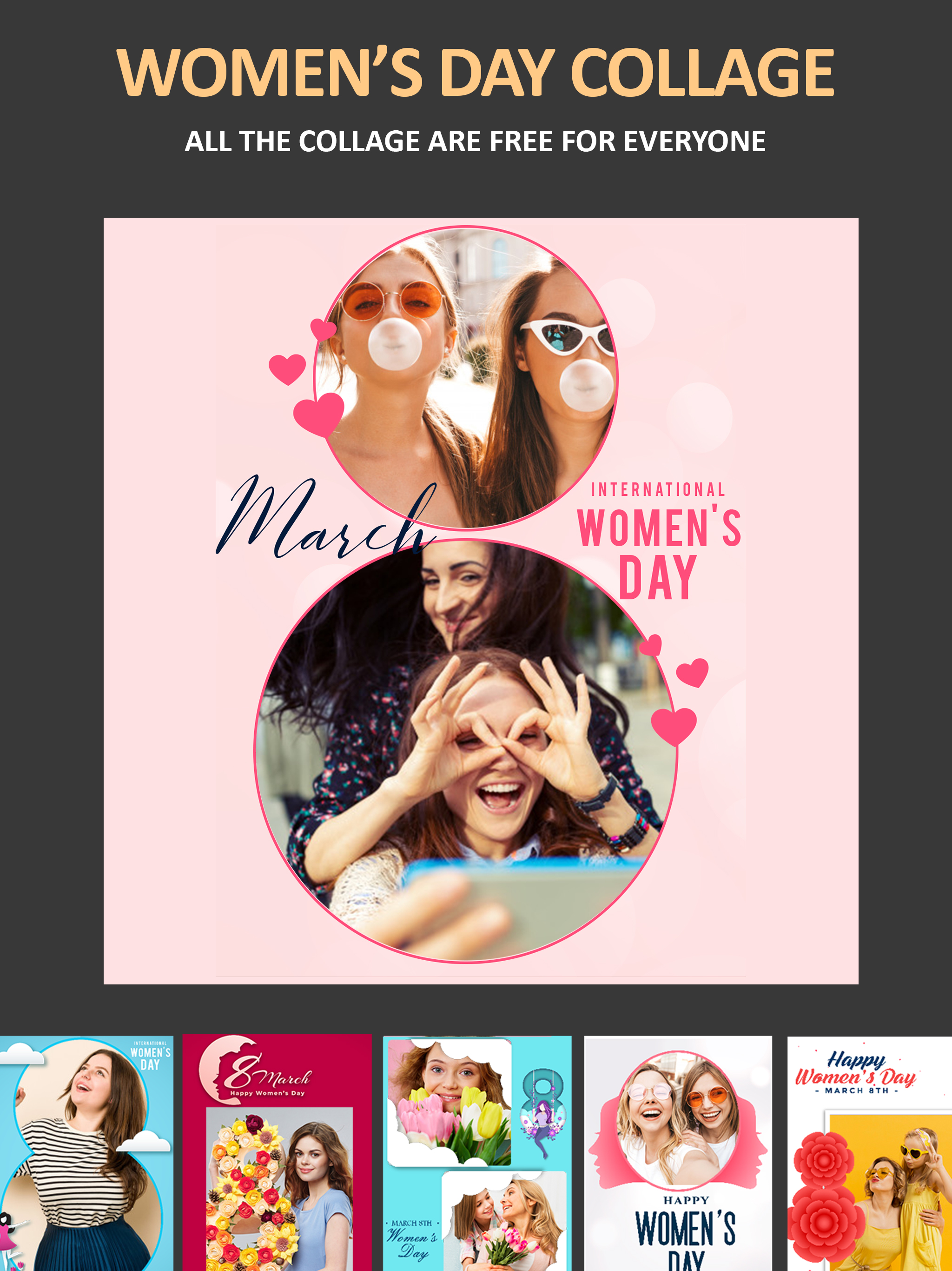 Women's Day Wishes-Photo Frame