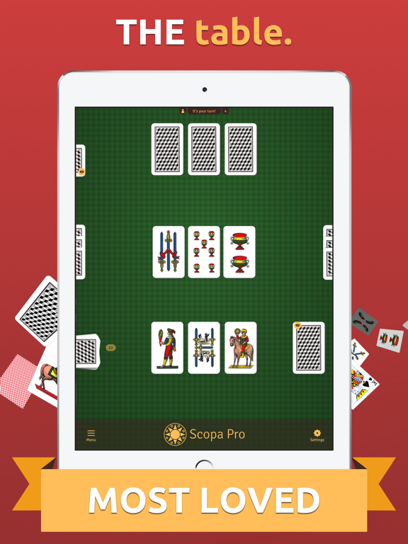 Screenshot #6 pour Scopa Pro - THE card game