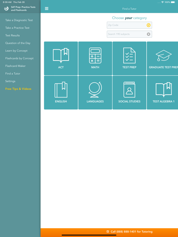 Screenshot #4 pour SAT®: Practice,Prep,Flashcards