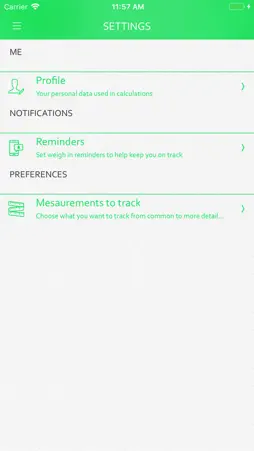 Pocket Weight Track screenshot 5