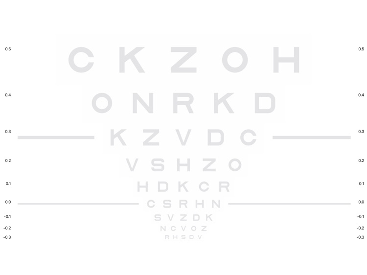 VisionC (ETDRS Visual Acuity) screenshot-5
