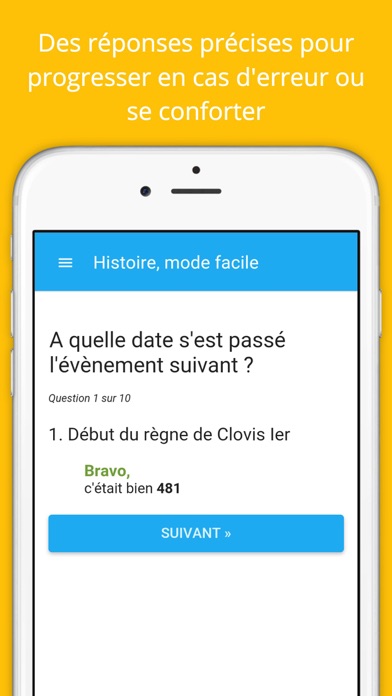 Screenshot #2 pour Quiz Histoire de France