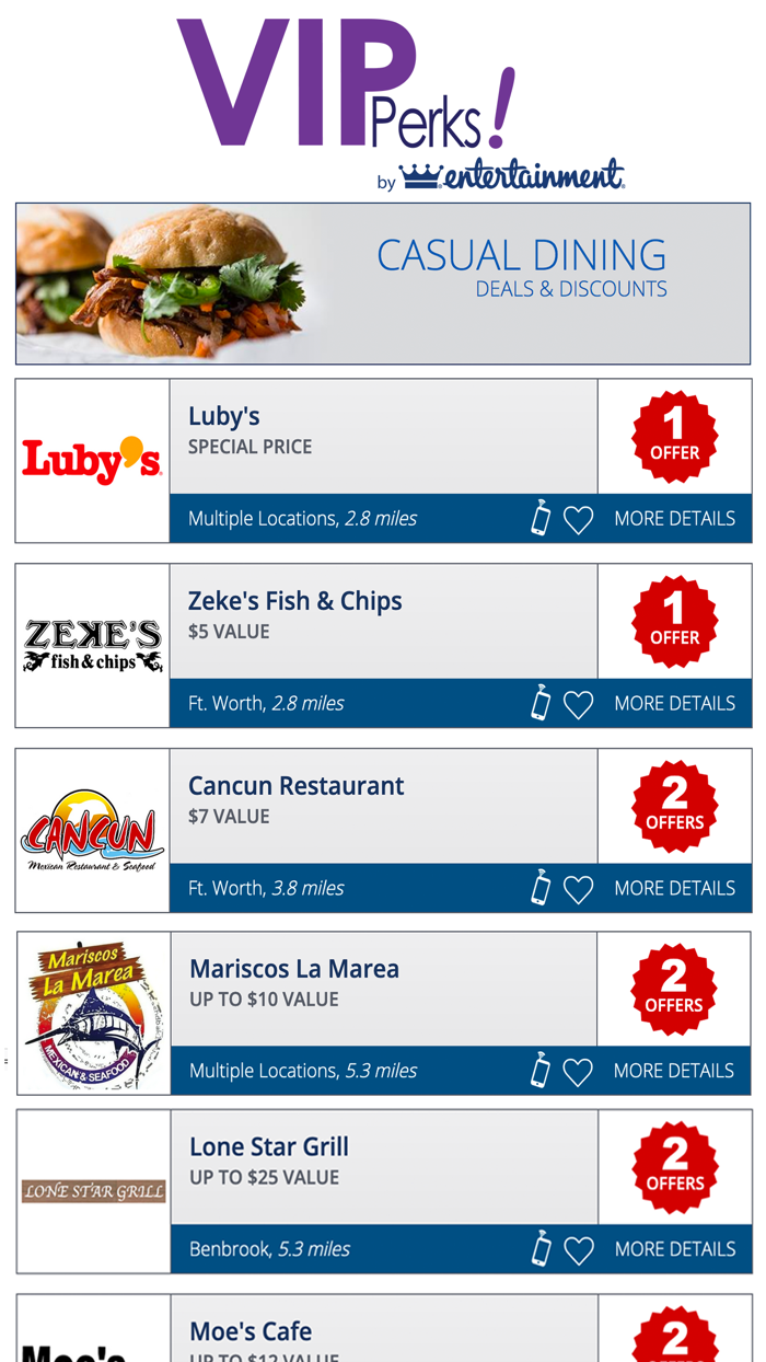 VIP Perks