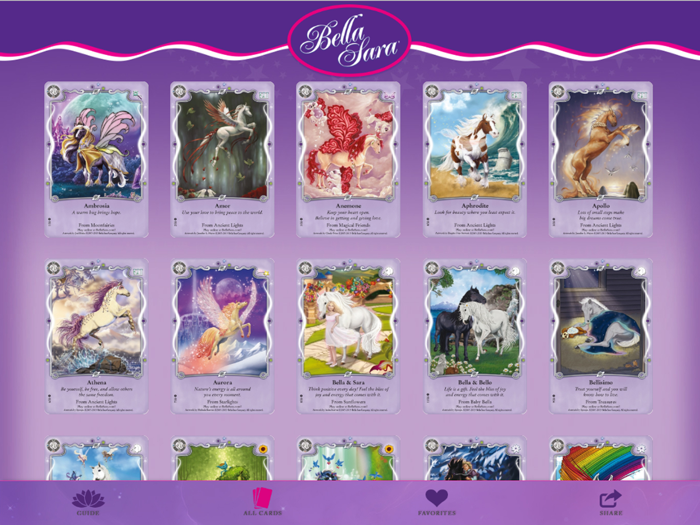 Bella Sara Cards