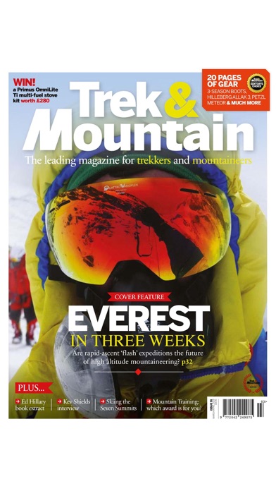 Trek & Mountain Magazine Screenshot