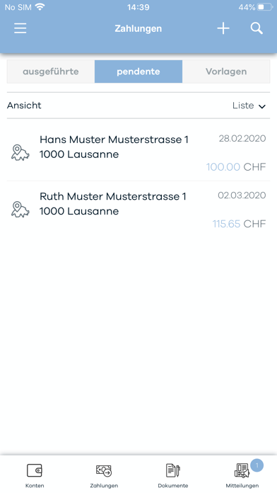 FGB Banking Screenshot