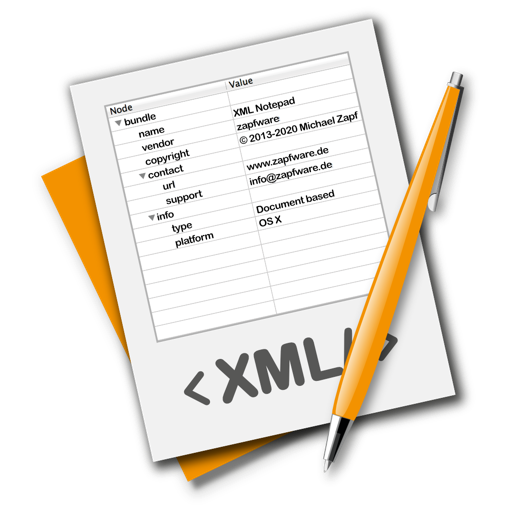 XML Notepad App Support