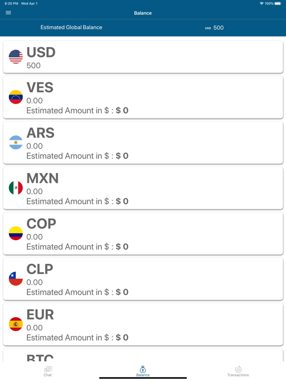 MoneyClick iPad screenshot 4 - Finance app