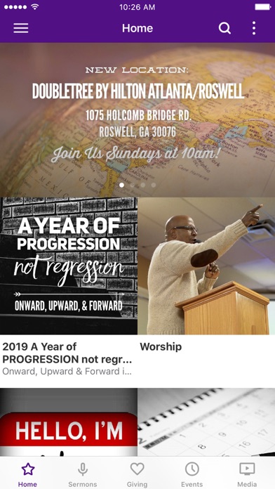 Spirit of God Christian Church Screenshot