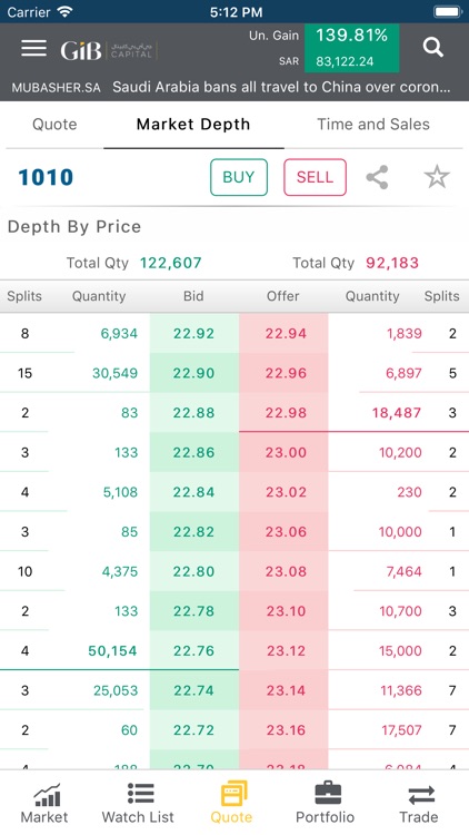 GIBC Tadawul screenshot-3