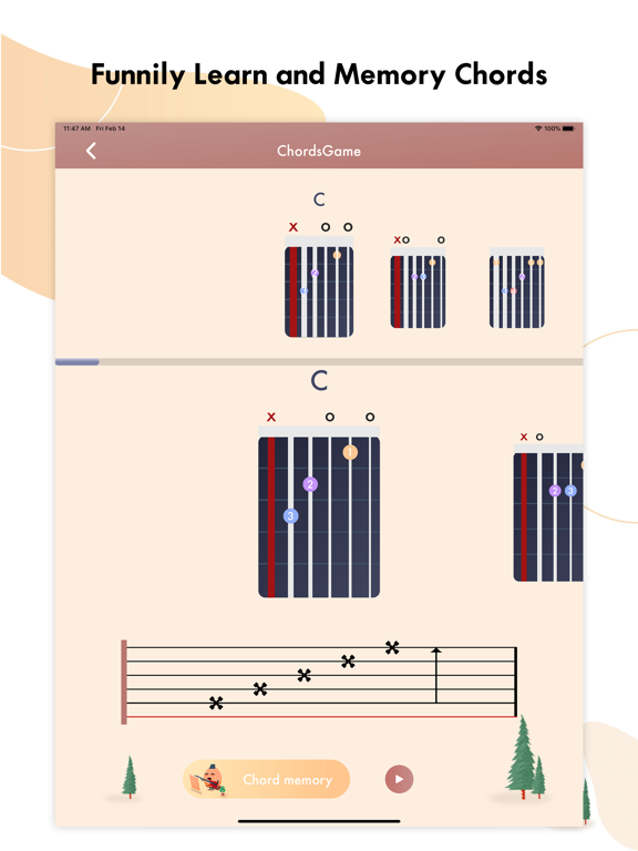 ギター チューナー app - gstringのおすすめ画像2