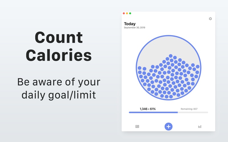 Screenshot #1 pour Calory: Daily Calorie Counter