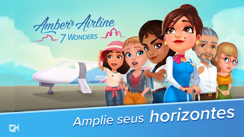 Amber's Airline - 7 Wonders screenshot 1