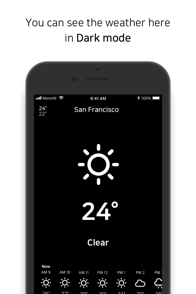 MonoW - Mono Weather