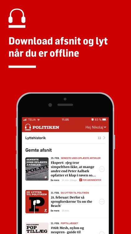 Politiken Podcast screenshot-3