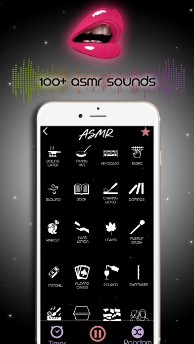 Screenshot #1 pour ASMR Whisper & Tingle Calm App