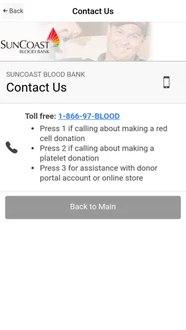 Game screenshot SCBC SunCoast Blood Centers apk