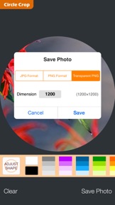 Circle Crop screenshot