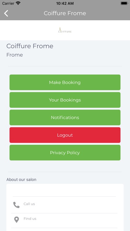 Coiffure Hairdressing screenshot-4