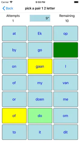 Game screenshot PickAPair Afrikaans - English apk