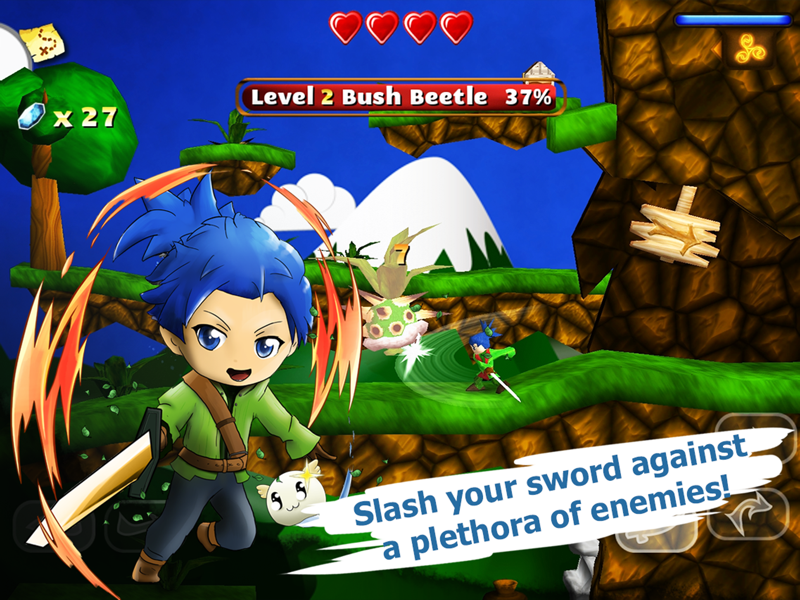 Swordigo official gameplay screenshot 1