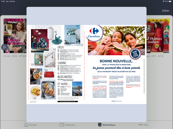 Modes & Travaux Magazine iPad screenshot