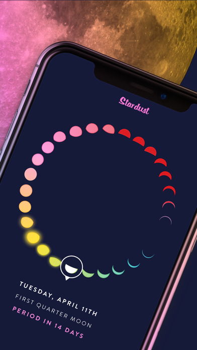 Stardust Period Tracker screenshot 2