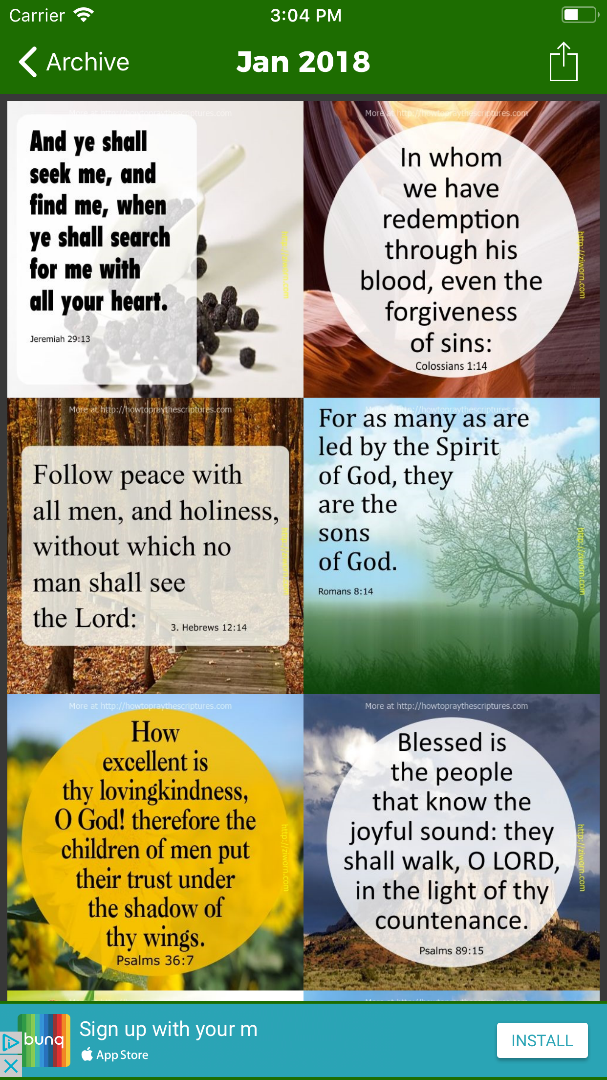 Encouraging Bible Verses ·