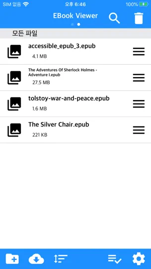 EBook Viewer - EPub Novel File iPhone Screenshot 1