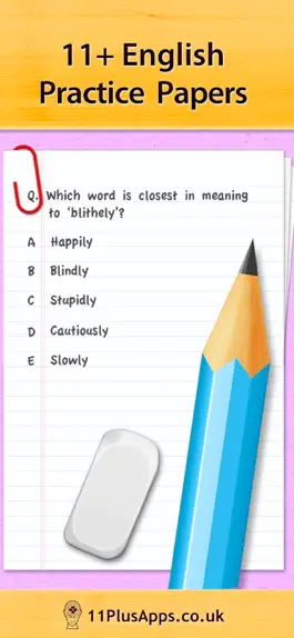 Game screenshot 11+ English - Practice Papers mod apk
