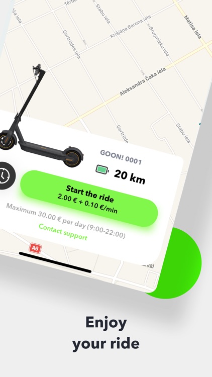 GOON!: e-scooter sharing screenshot-3