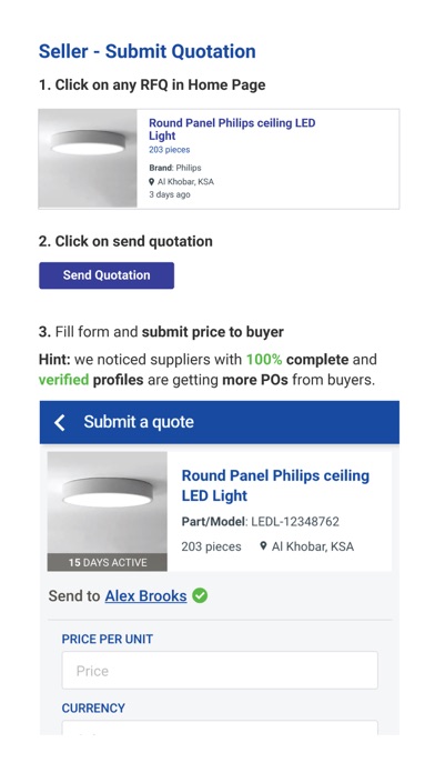 ineed: B2B Spot Buy & Sell Screenshot