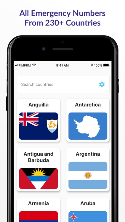 World Emergency SOS Numbers