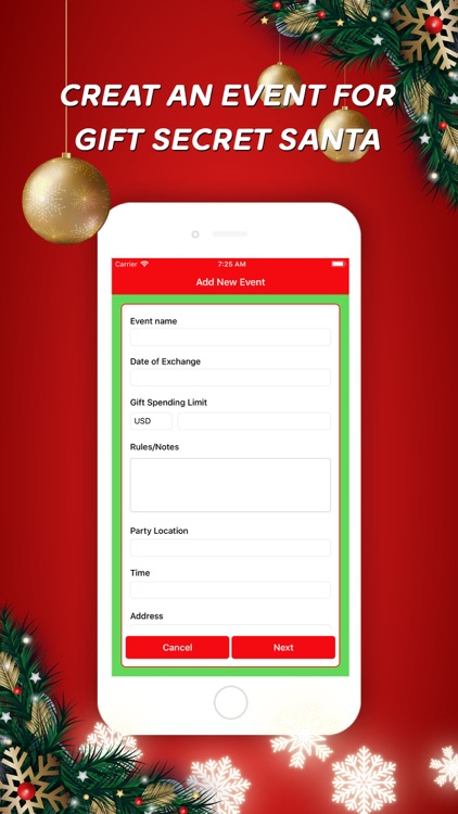 Secret Santa - Send Box