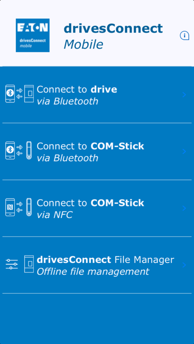 drivesConnect mobile Screenshot