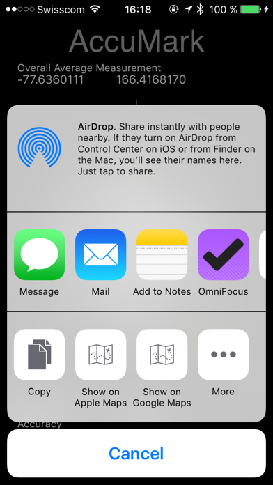 How to cancel & delete AccuMark from iphone & ipad 2