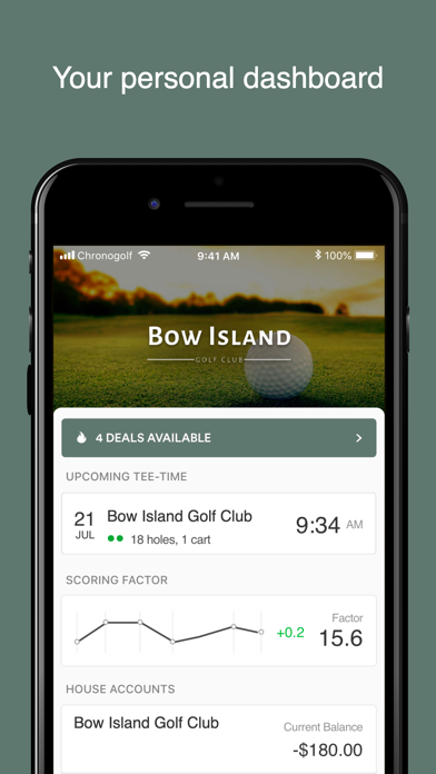 Screenshot #1 pour Bow Island Golf Club