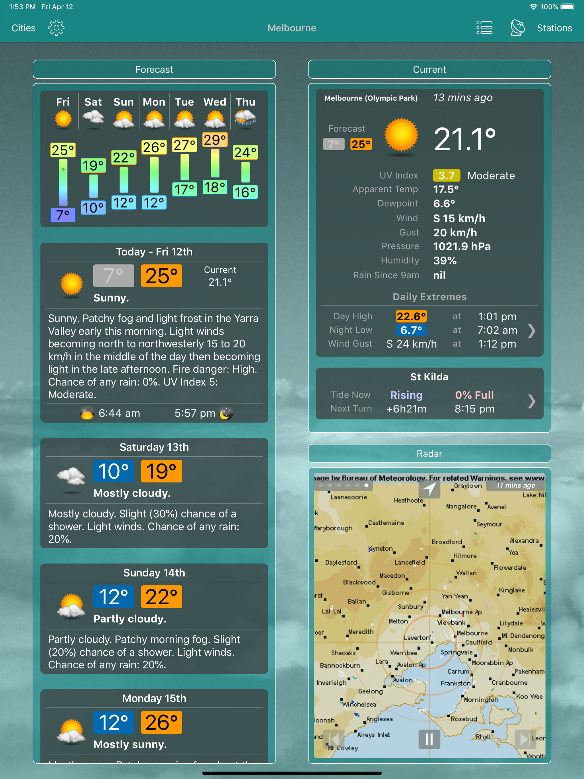 Oz Weather Plus