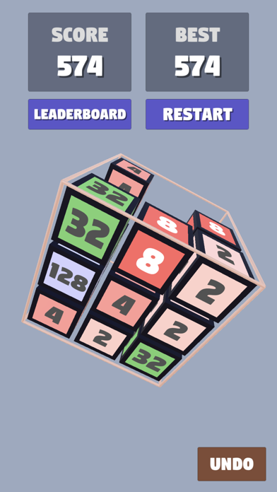 2048 3D - The Cube screenshot 2