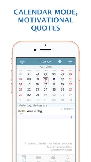 Calendar Reminders Time Notes iPhone Ekran Görüntüsü 7