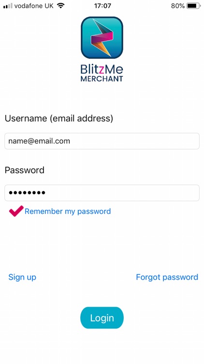 BlitzMe for Merchants