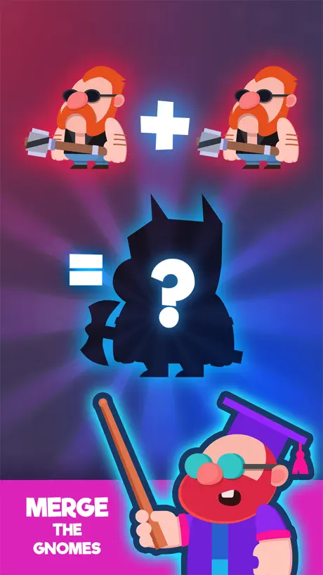 Merge Gnomes - Level Up
