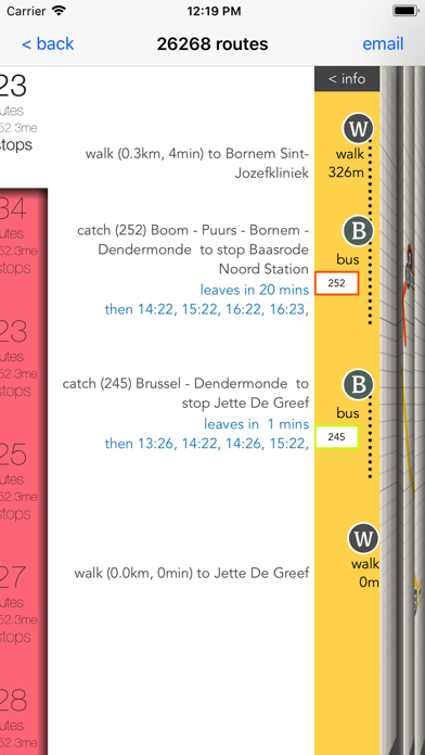 Screenshot #3 pour Flanders Transport Guide