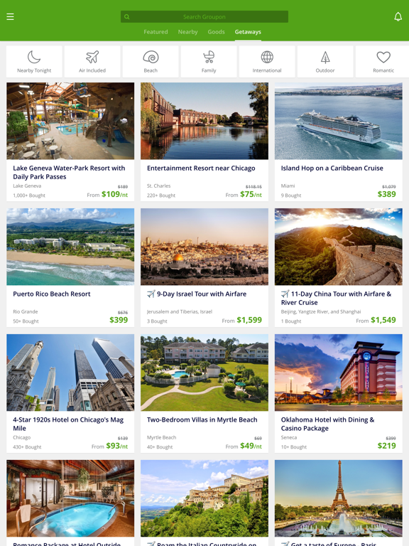 Groupon - Deals, Coupons & Shopping: Local Restaurants, Hotels, Yoga & Spas screenshot